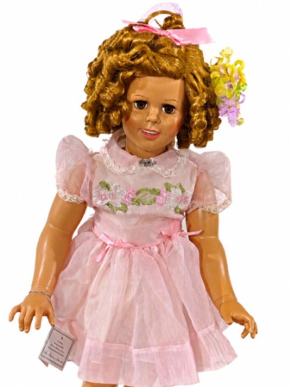 Danbury Mint Shirley Temple Patti Playpal 33" Doll Original Box With ALL Papers